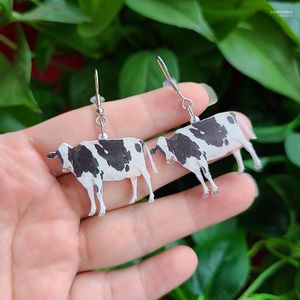 Stud Creative Animal Earrings Cute Drop Accessories Acrylic Print Gifts Ladies Statement Jewelrystud ODET22 FARL22