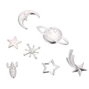 Charms 70pcs Jewelry Pendants Star Moon Planet Filling Accessories For Epoxy Resin Crafts