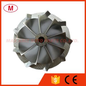 TD04 46.00/62.00mm 9/0 Bıçaklar Yüksek Performanslı Turboşarj Turbo Turbo Turşan Kompresör Alüminyum 2618 Kartuş/Chra/Core için Freze Tekerleği