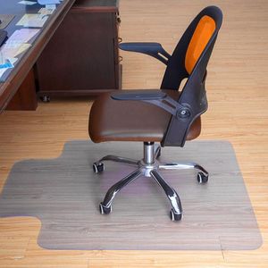 Teppiche Transparente Computertischmatten, rutschfest, 60 x 120 cm, PVC-Schutz, durchsichtige Stuhlmatte, Heimbüro, rollender Bodenteppich, Teppiche