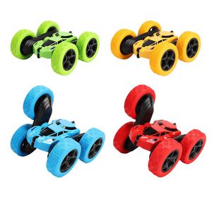 DHL Remote Controls Cars Toy Remotes Control Charging Double-Sided Stunt Car 360 Rotating Tumbling And Twisting Resistant To Falling Light