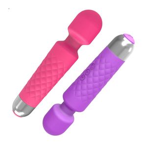 Muti-speed Dildo Vibratori Giocattoli del sesso per la donna Bacchetta magica Stimolatore del clitoride Punto G Massaggiatore Vibratore Masturbatore femminile