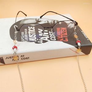 Chains Fashion 1Pc Cute Mushroom Stars Splicing Glasses Chain Lovely Reading Eyeglass Sunglasses Spectacle CordChains Heal22