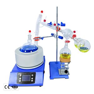 Laboratory Laboratory поставляет электрическую нагревательную куртку с магнитным перемешиванием в устройстве выпрямления короткого диаметра 2L, включающая холодные скважины