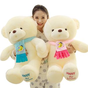 New Couple Scarf Bears Plush Toy Doll Plush Cute Bear pillow