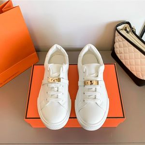 Frauen kleiden schuhe mode top qualität komfortable dame mental schnalle schnüren echtes leder lässig dicken boden weibliche beliebte rutschfeste vielseitige schuhe L80204