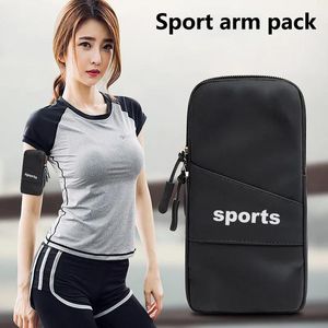 Outdoor Bags Universal 6.7" Running Arm Sport Bag Phone Case Holder High Quality Belt Accessories Fitness Waterproof Large Capacity