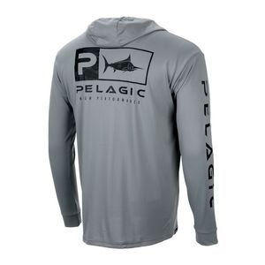 Pelagic Jersey Fishing Clothing Summer Crewneck Tops Print Camisa de pesca rybołówstwo