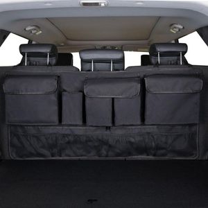 Car Organizer Back Seat Trunk For Auto Hanging Backseat Storage Bag Oxford Pouch With 9 Large Capacity Suv