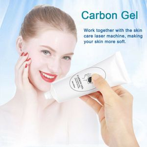 Accessori laser ND Yag Parti Soft Carbon Cream Gel Ringiovanimento della pelle Sbucciatura Sbiancamento Pulizia profonda Ridurre i pori 80ml / PZ per uso spa
