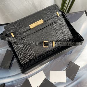 10a Toppkvalitet Lyxig kvinnors designer Bag Flip Square Chain äkta läder Topphandtag Fashion Lady Shoulder Bags Handväskor Kors Kroppar Purses Clutch Tote Bag