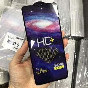 OG Super Speed ​​Screen Protector Закаленное стекло Полный Крышка Крышка Крышка Изогнутая Премиум-Охрана Для Samsung Galaxy Примечание 21 Fe 20 A02 A12 A22 A32 A42 A52 A72 A82 A92