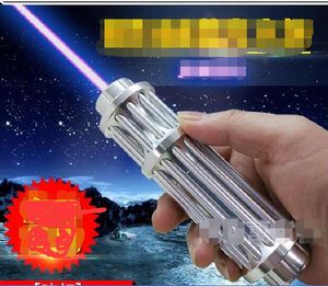 NEW Most Powerful Military 100000m 450nm Blue Laser Pointer Flashlight Wicked LAZER Camping and mountaineering equipment Hunting