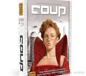 Urban Rebellion Coup All English Basic Board Game Party Card DHL