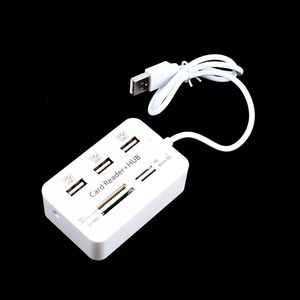 Wholesale usb 3 card resale online - Hubs USB HUB Splitter Ports Extensor Multi Multiple SD Card Reader