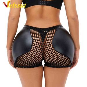 Velssut Women Butt Lifter Panties Hip Padded Shaper Panties Body Shaper Sexy Underwear Boyshorts Body Shapewear Y220411