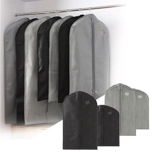 Clothing & Wardrobe Storage Covers Garment Dress Clothes Suit Coat Dust Cover Protector Travel Zipper Bag Breathable Dustproof CoverClothing