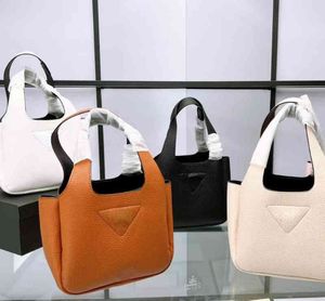 Bolsas de designer de marca para mulheres sacolas Triângulo Casual Saco de ombro de couro de alta qualidade Y220810