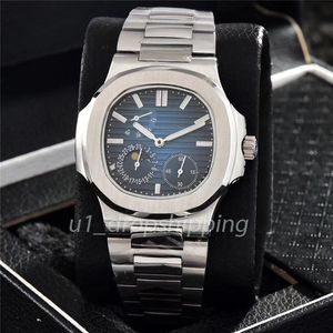 Mens 5 Pin Automatic Watch Alta Calidad Automatic 2813 Movement Watches 904l Rostfritt stål Lysande armbandsur