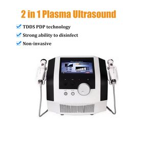 Ultrasonic PDP skin rejuvenation acne removal beauty machine Plasma pen 2 in 1 spark ozone needle beauty machines foreyelid lifting Anti