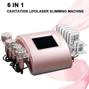 40K Cavitação Vacuum RF Máquina de emagrecimento Radioteca Lipo a laser Laser Loss Remoção de celulite Anti-rugas rejuvenescimento de rejuvenescimento de corpo inteiro MASSAGOR DE CORPO COMPLETO