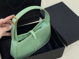 2022 Frühling und Sommer neue Avocado-Unterarmtasche verstellbarer Schultergurt Handtasche Bonbonfarbe täglich einfache einfarbige Luxus-Damenbrieftasche einfach zu kombinieren