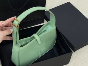 2022 Frühling und Sommer neue Avocado-Unterarmtasche verstellbarer Schultergurt Handtasche Bonbonfarbe täglich einfache einfarbige Luxus-Damenbrieftasche einfach zu kombinieren