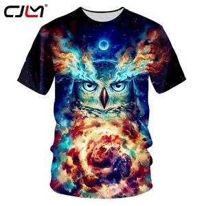 Mens skjortor Casual Owl Oneck Tshirt Drop Summer China 3D T Shirt Leverantörer Wholesale 220623