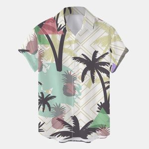 ВМС Повседневная Рубашка оптовых-Мужские повседневные рубашки темно сильная футболка Мужчина Большой мужской мужской лето на гавайях