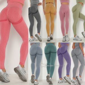 Women Active Yoga Pants Breathable Seamless Fitness Leggings High Waist Sports Tights