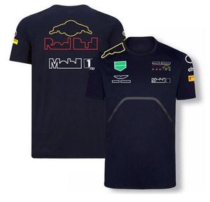 Herrt-shirts F1 racingmodell Klädvatten Brand Team Perez Cardigan Polo Shirt Polyester snabbtorkande motorcykel ridning med SA 0LFB