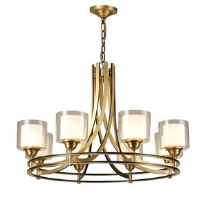 Pendant Lamps Simple Copper Chandelier Post modern Living Room Bedroom Study Dining Light Luxury Creative