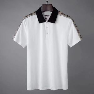 Neue Herren-Stylist-Poloshirts, Luxus-Italien-Herren-2020-Designerkleidung, Kurzarm-Mode-Herren-Sommer-T-Shirt, asiatische Größe