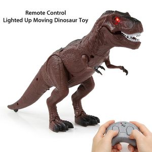 Control remoto infrarrojo Dinosaur Trick Kid Toy RC Electronic Pet Animal Triceratop Baby Scary Crocodile Robot Mini Frog Scorpion M278R
