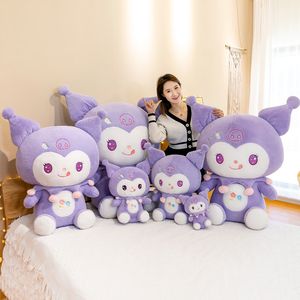 2022 Zwierzęta wypchane 30 cm Fioletowy kolor Hurtownie Cartoon Plush Toys Lovlas Kuromi Lalki