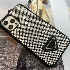 Iphone 14 Case Cell Phone Cases With Full Screen Flash Diamonds For IPhone13 13pro 13promax 12 11 Luxury Designer Phone Case Triangle Shap