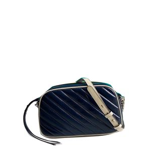 7A Hög anpassad kvalitet axelväska Designer Tote Crossbody Väskor Marmont Womens Small Chain Quiltning äkta läder Totes Cross Body Purse Luxury Handväska