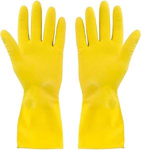 Guante Para Limpieza al por mayor-3 paquete de guantes de plato de limpieza amarillo