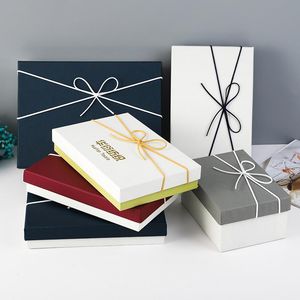 Confezione regalo 1 pz Fiocco all'ingrosso Grande Creativo Semplice Cielo e Terra Copertina Scatole cosmetiche vuote Confezione con logo personalizzato CandyGift