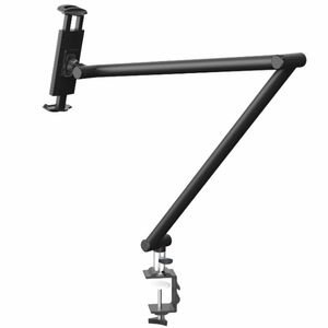 Long Arm Tablet Stand Adjustable Aluminum Phone Holder Loading Up to 3KG Desk/Bed Bracket for iPad Pro 4-12.9 220401