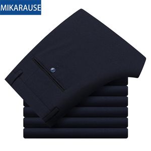 Mikarause ragazzi pantaloni neri tuta dritta pantaloni per bambini pantaloni adolescente studente di scuola prestazioni full length ragazzo pantaloni per bambini panno LJ201127