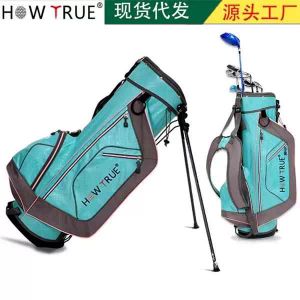 Saco de golfe Suporte multifuncional Embalagem Conjunto completo de clubes Lightweight Portable