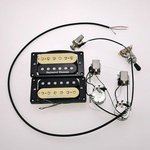 E-Gitarren-Tonabnehmer Humbucker-Tonabnehmer mit Kabelbaum-Push/Pull-Schalter