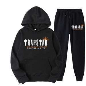 Anzug Sportbekleidung Designer Neue Trapstar-Trainingsanzüge Herren-Trainingsanzug Herren-T-Shirt Hoodie-Set Markenkleidung Damenhemden Sweatshirt Jogginghose