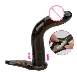 Strapon G Spot Spot Vibrador Double Penetração Produtos Adultos Toys Sexy For Men Women Anal Plug Dildo Butt