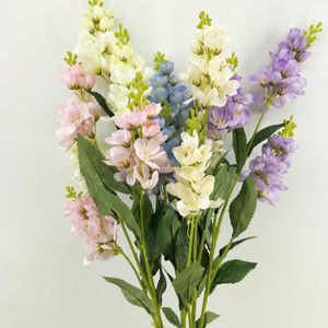 Decorative Flowers & Wreaths 3 Stems Simulation Silk Hyacinth Flower Bulbs Fake Palstic Dandelio Ornamentalplant Wedding Birthday Party Tabl