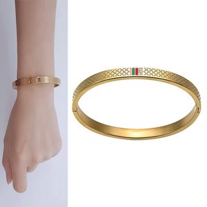 Hand Bracelets for Women Luxury Brand Pulseira Titanium Steel Bangle Bracelets Man Personalised Friendship African Jewelry Dubai Accessory On Hands Cuff Gift Girl
