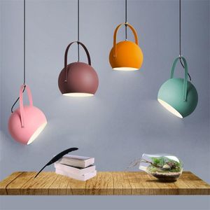 Подвесные лампы Nordic Macaron Restaurant Lights Bar Modern Hanging Lamp