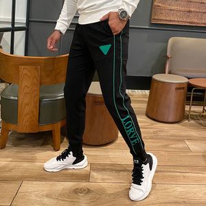 Herren Jogginghose Mode Dreieck Designer Hosen Männliche Freizeithosen Herbst Winter Grüne Dekoration Schwarz Sport Mann Hosen Herrenbekleidung M-4XL