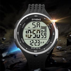 Mens Digital Watches Chronograph Waterproof Sports Military Wrist Watch Men Big Dial Electronic Clock Back Light Reloj Hombre